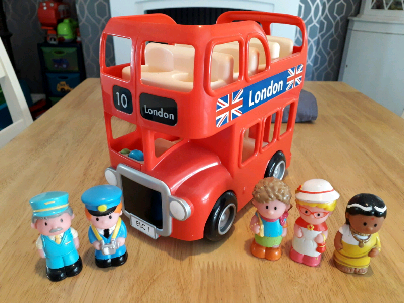 elc happyland london bus playset
